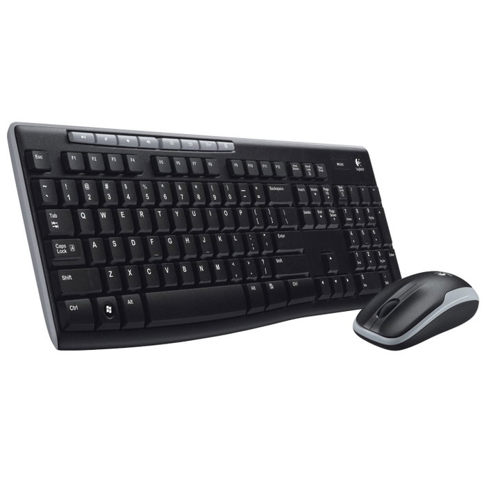 Logitech MK270 Combo de Teclado y Ratón Inalámbrico Negro, Español Logitech MK270 Combo de Teclado y Ratón Inalámbrico Negro, Español